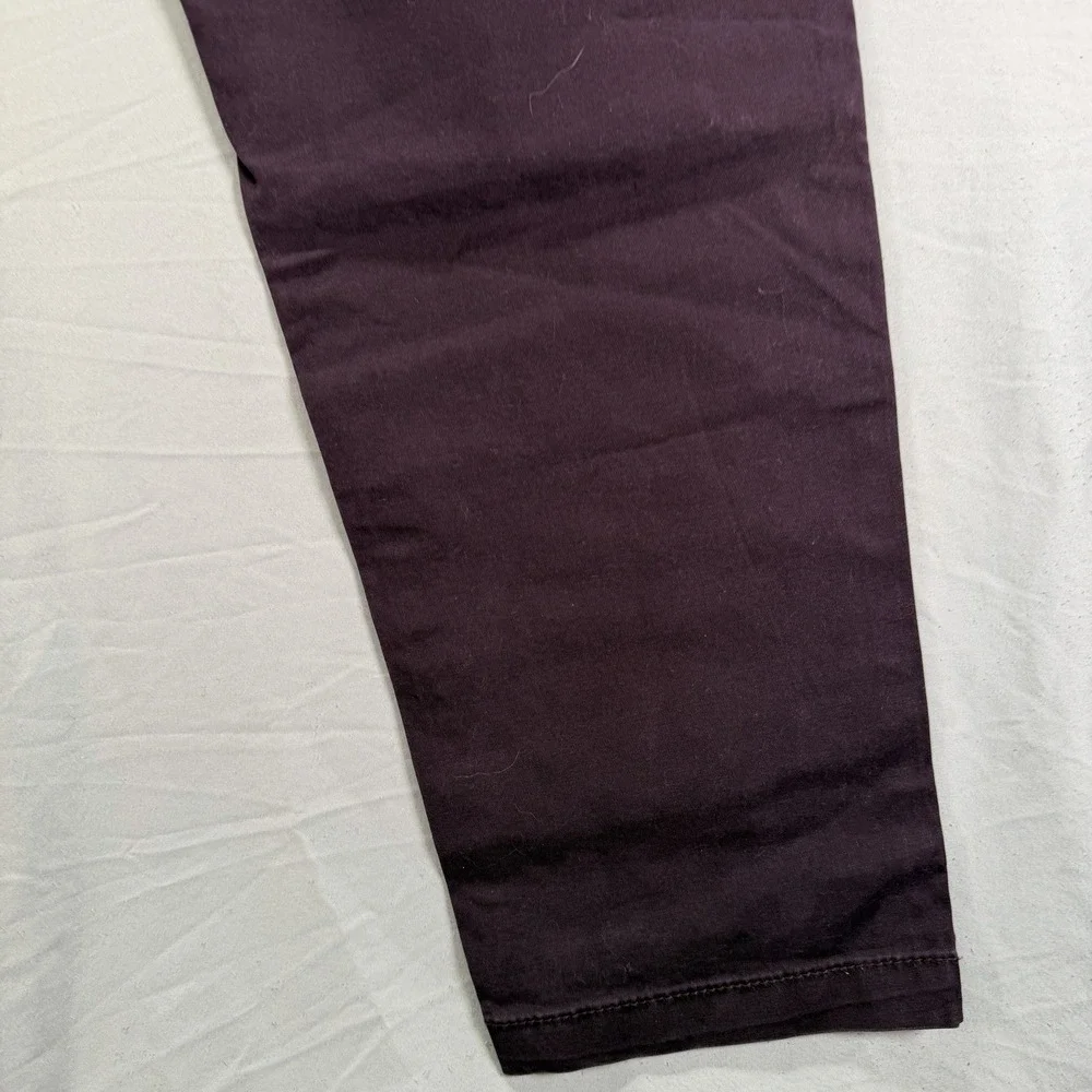 Banana Republic Lived In Chino Pants Mens 36x32 Purple Skinny Fit Preppy NWT